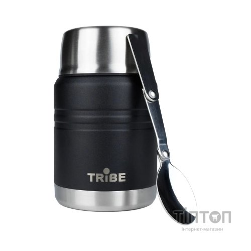 Термос Tribe Food Jar харчовий 0,45 л black (T-DE-0022-black)