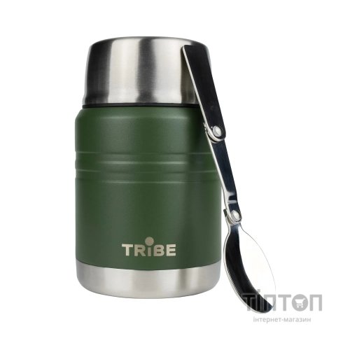Термос Tribe Food Jar харчовий 0,45 л olive (T-DE-0022-olive)