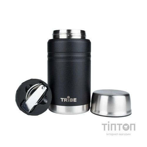 Термос Tribe Food Jar харчовий 0,7 л black (T-DE-0023-black)
