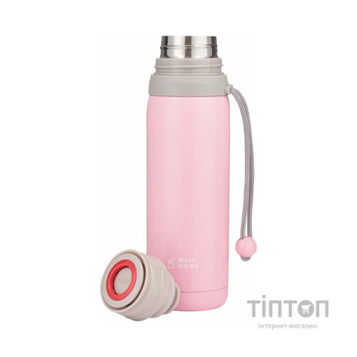 Термос Well Done 0,5 л Light Pink (WD-7025P)