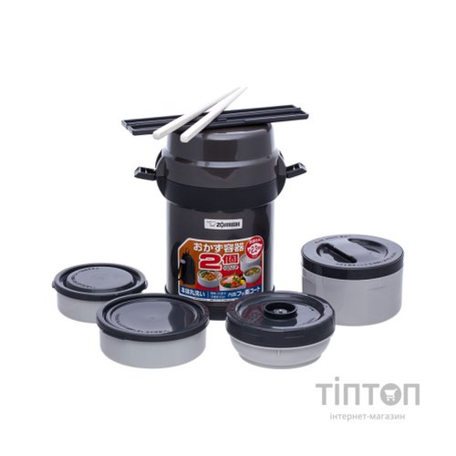 Термос Zojirushi Харчовий SL-JAF14HG 1.23 л Grey (1678.00.92)