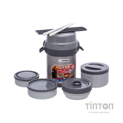 Термос Zojirushi Харчовий SL-JAF14SA 1.23 л Silver (1678.00.91)