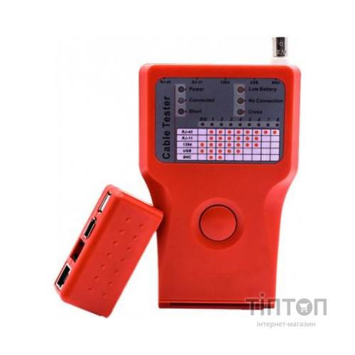 Тестер кабельний 5 в 1 -> RJ-45/RJ-11/BNC/USB/1394 Merlion (KTRJUSB)