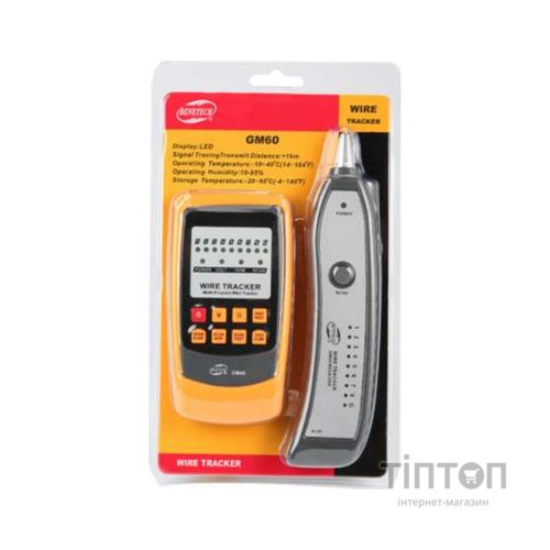 Тестер кабельний Benetech багатофункціональний (GM60)