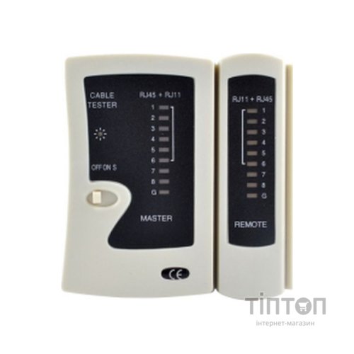 Тестер кабельний RJ45, RJ11 Cor-X (UA-3093)