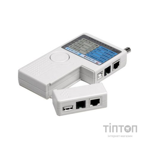 Тестер кабельний RX-1000 UTP, BNC, USB для витої пари, коаксіалу, телефону, USB