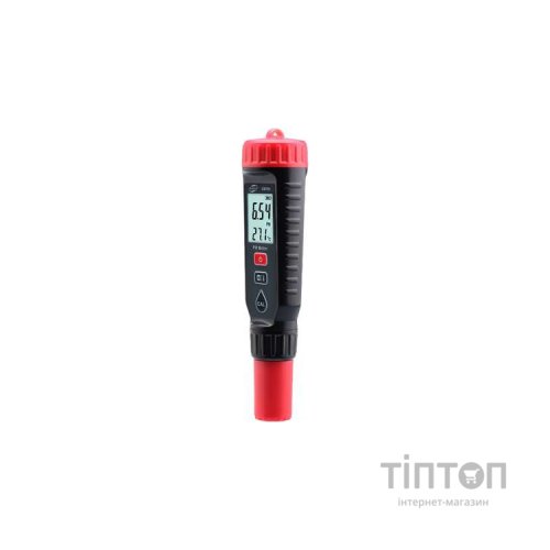 Тестер якості рідин Benetech кислотності та температури (pH-метр) 0,00-14,00 pH (+/-0,05%) (GM766)