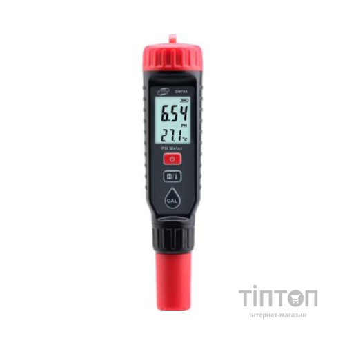 Тестер якості рідин Benetech кислотності та температури (pH-метр) 0-14 pH (+/-0,1%) ,GM765 (GM765)