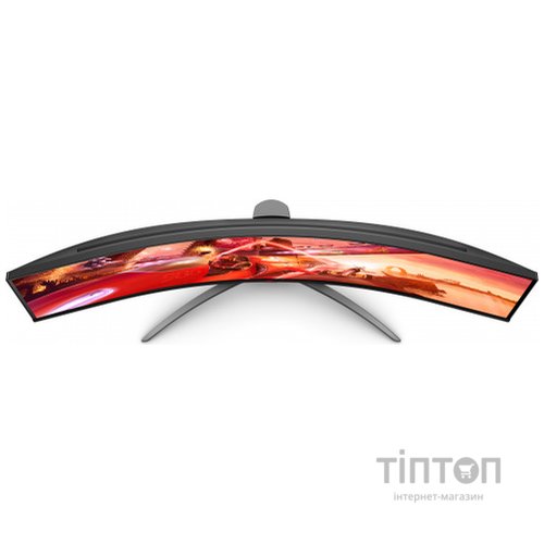 TFT 48.8" AOC AGON AG493QCX, Dual-FHD, VA, 144Гц, вигнутий, HDMIx2, DP, USB-hub, HAS, колонки, чорн. (AG493QCX)