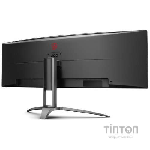 TFT 48.8" AOC AGON AG493QCX, Dual-FHD, VA, 144Гц, вигнутий, HDMIx2, DP, USB-hub, HAS, колонки, чорн. (AG493QCX)