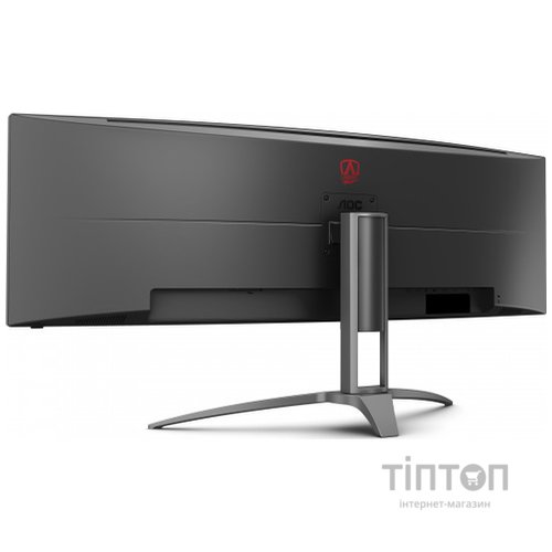 TFT 48.8" AOC AGON AG493QCX, Dual-FHD, VA, 144Гц, вигнутий, HDMIx2, DP, USB-hub, HAS, колонки, чорн. (AG493QCX)