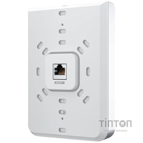 Точка доступа Ubiquiti UniFi U6 In-Wall (U6-IW) (AX5400, WiFi6, BT, 5xGE, POE, антенны 5/5,9dBi)
