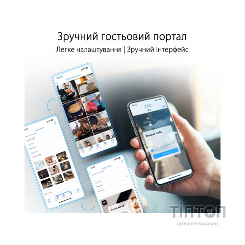 Точка доступу Wi-Fi ASUS EBM68 2pk White (90IG07V0-MO3A40)