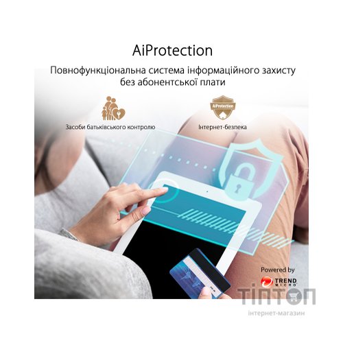 Точка доступу Wi-Fi ASUS XD4 Plus 1pk White (90IG07M0-MO3C00)