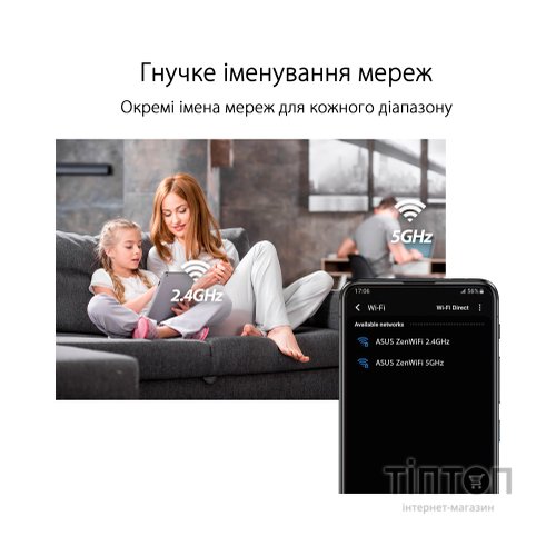 Точка доступу Wi-Fi ASUS XD4 Plus 2pk White (90IG07M0-MO3C20)