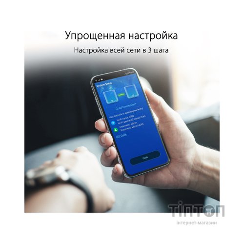 Точка доступу Wi-Fi ASUS XT8 V2 Black 2pk (90IG0590-MO3A20)