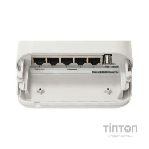 Точка доступу Wi-Fi Mikrotik RBOmniTikU-5HnD