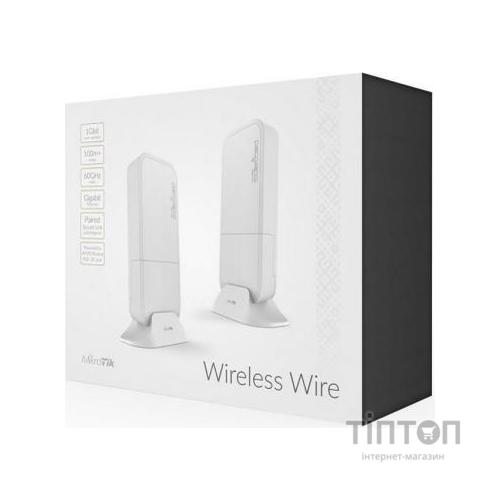 Точка доступу Wi-Fi Mikrotik RBwAPG-60ad kit
