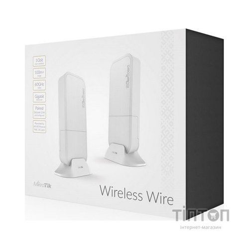 Точка доступу Wi-Fi Mikrotik Wireless Wire (RBwAPG-60adkit)
