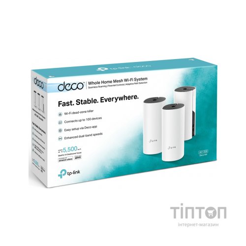 Точка доступу Wi-Fi TP-Link DECO-M4-3-PACK