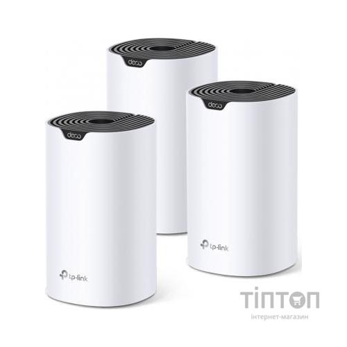Точка доступу Wi-Fi TP-Link DECO S4 3 pcs AC1200, 2xGE LAN/WAN, MESH (DECO-S4-3-PACK)