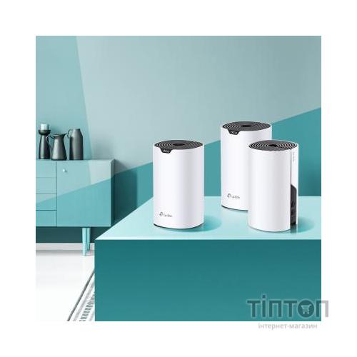 Точка доступу Wi-Fi TP-Link DECO S4 3 pcs AC1200, 2xGE LAN/WAN, MESH (DECO-S4-3-PACK)