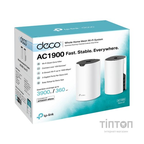 Точка доступу Wi-Fi TP-Link DECO-S7-2-PACK