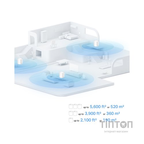 Точка доступу Wi-Fi TP-Link DECO-X10-3-PACK