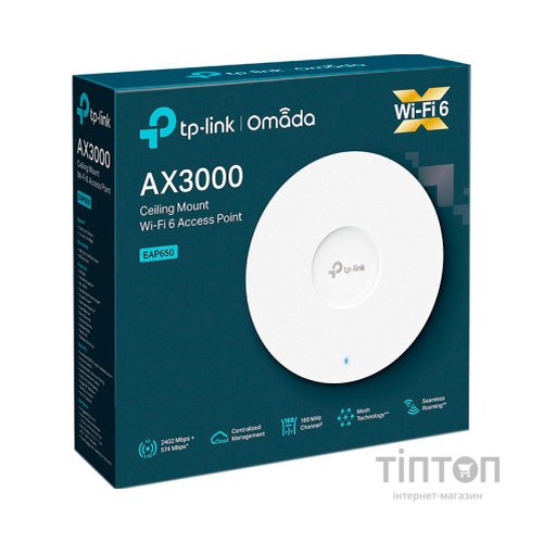 Точка доступу Wi-Fi TP-Link EAP650