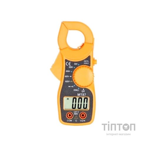 Токові кліщі ANENG MT87 V (AC/DC), A (AC), Ω (NCV). Data Hold, продзвонювання, тест діодів. (MT87)