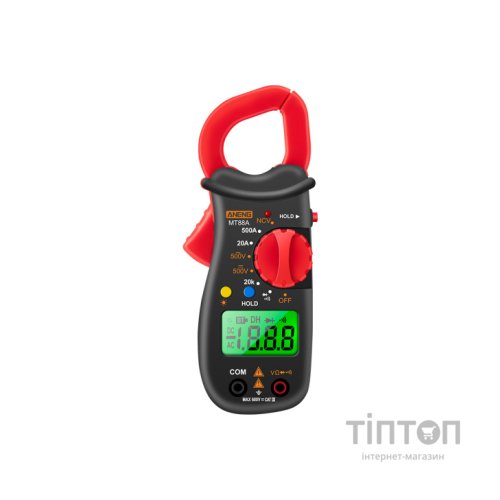 Токові кліщі ANENG MT88A V (AC/DC), A (AC), Ω, NCV. Data Hold, продзвонювання. (MT88A)