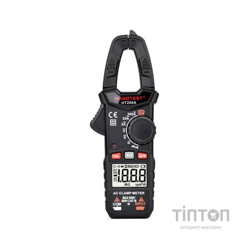 Токові кліщі Habotest AC600V/200A, DC600V (HT200A)