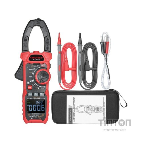Токові кліщі Habotest DC1000V/1000A, AC750V/1000A (HT208D)