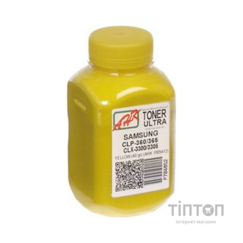 Тонер AHK SAMSUNG CLP-360/365/CLX3300/3305 Yellow (1505412)