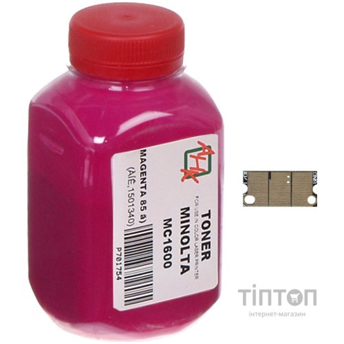 Тонер АНК 1501342 MINOLTA MC1600 малиновий + чіп