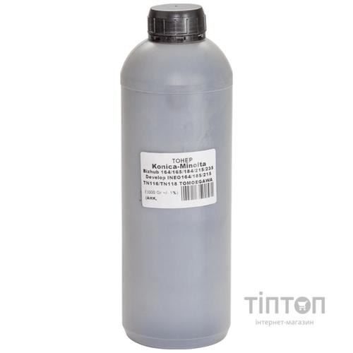 Тонер АНК for Konica Minolta Bizhub 164/165/184 Black бутль 1000g