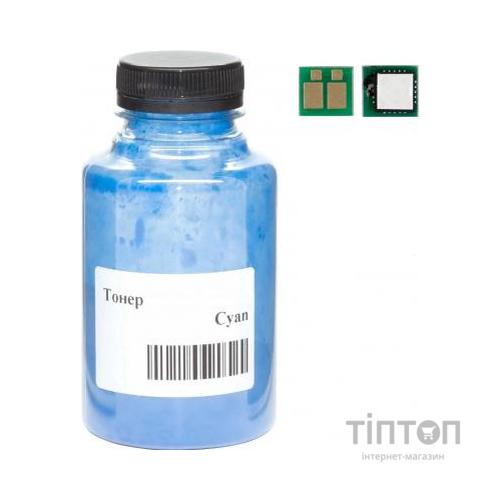 Тонер Canon 054H MF641/643/645, LBP-621/623, 70г 2.3K Cyan +chip AHK (3203747)