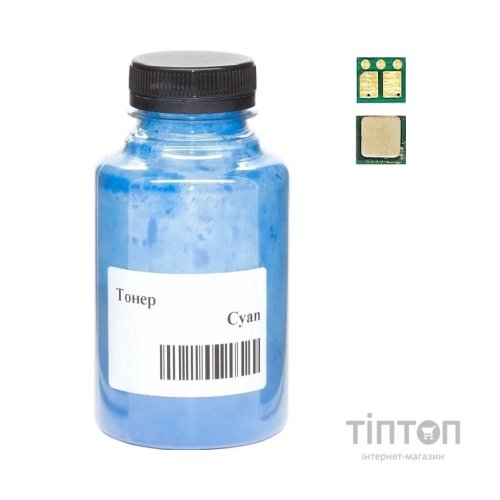 Тонер Canon 067 35г +chip CYAN MF651Cw/MF655Cdw/MF657Cdw 1.25K AHK (50000375)