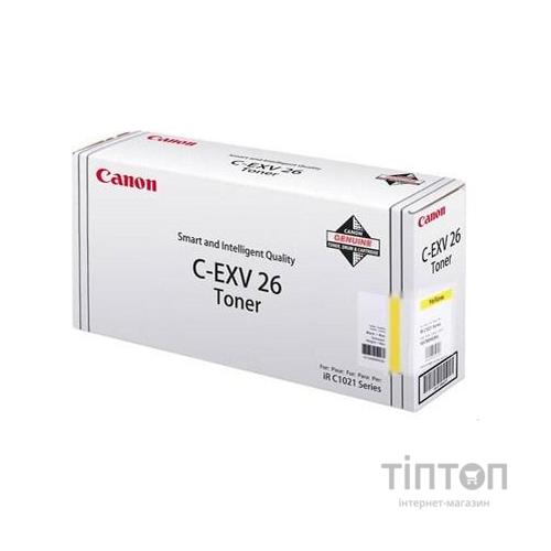 Тонер Canon C-EXV26 Yellow (для iRC1021i) 6К (1657B006)
