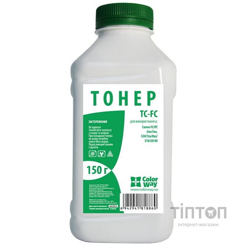 Тонер ColorWay Canon FC / PC чорний