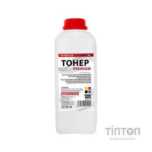 Тонер ColorWay HP LJ P1102/P1606/Canon 725/728 (0.5 kg) Premium (TH-1102P-0.5 B)
