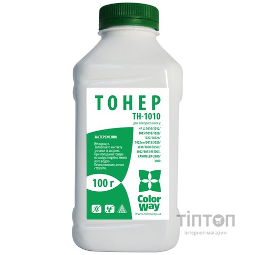 Тонер ColorWay TH-1010 HP LJ 1010, 1012, 1015 чорний