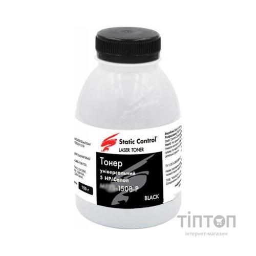Тонер HP/Canon MPT6 150г фасовка Static Control (MPT6-150B-P)