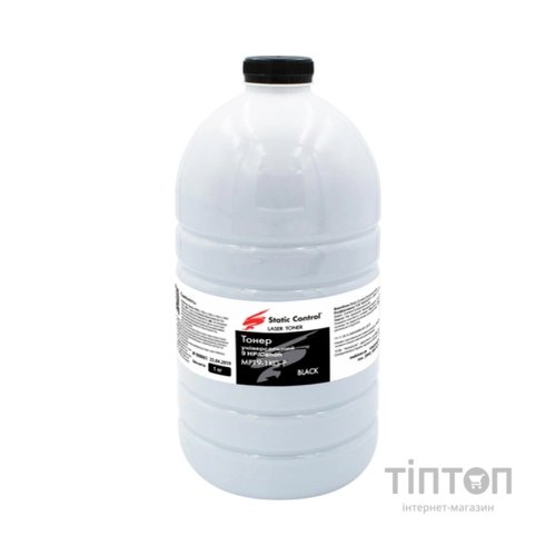 Тонер HP/Canon MPT9 Universal 1010/1012, 1кг Static Control (MPT9-1KG)