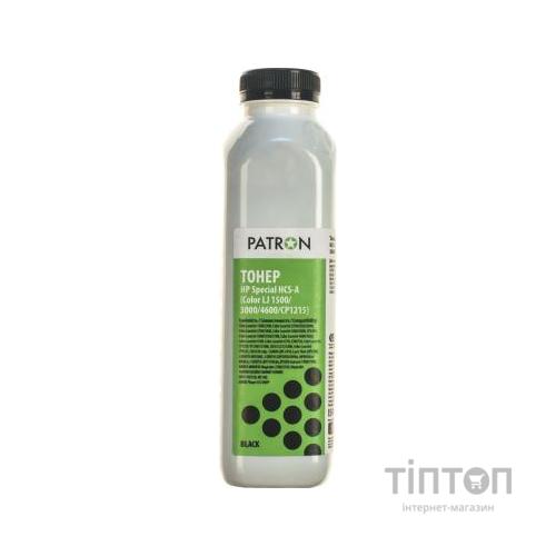 Тонер HP CLJ 1500/3000/4600/CP1215) BLACK 250г Patron (HCS-A-B-250)