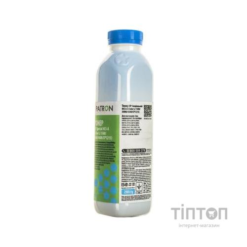 Тонер HP CLJ 1500/3000/4600/CP1215) CYAN 250г Patron (HCS-A-C-250)