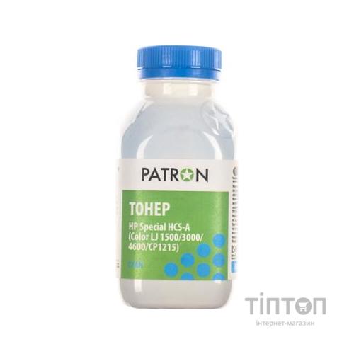 Тонер HP CLJ 1500/3000/4600/CP1215) CYAN 50г Patron (HCS-A-C-050)