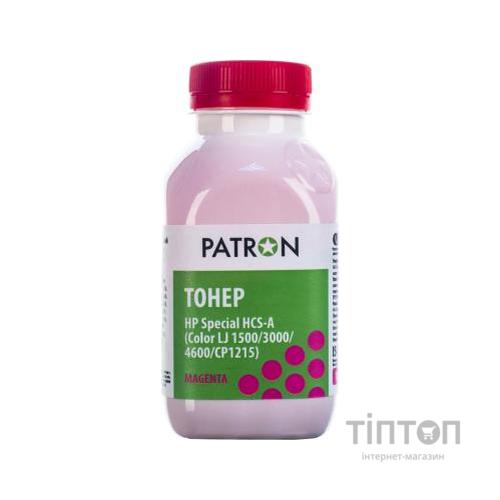 Тонер HP CLJ 1500/3000/4600/CP1215) MAGENTA 100г Patron (HCS-A-M-100)