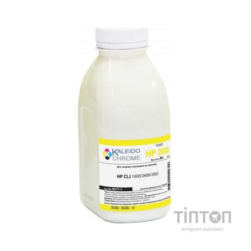 Тонер HP CLJ 1600/2600/2605 , 80г Yellow Kaleidochrome (TB77Y-1)