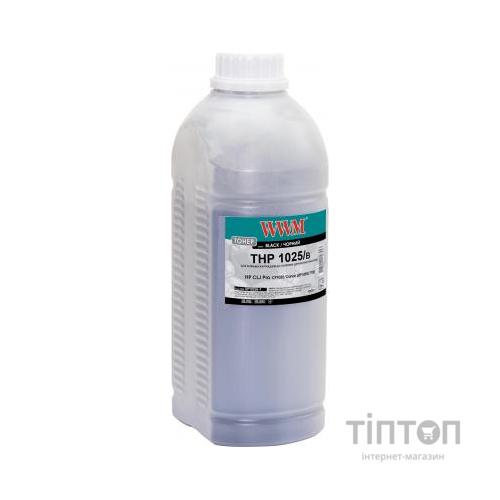 Тонер HP CLJ CP1025/Canon LBP 5050/7100, 1000г Black WWM (HP1025B-1)